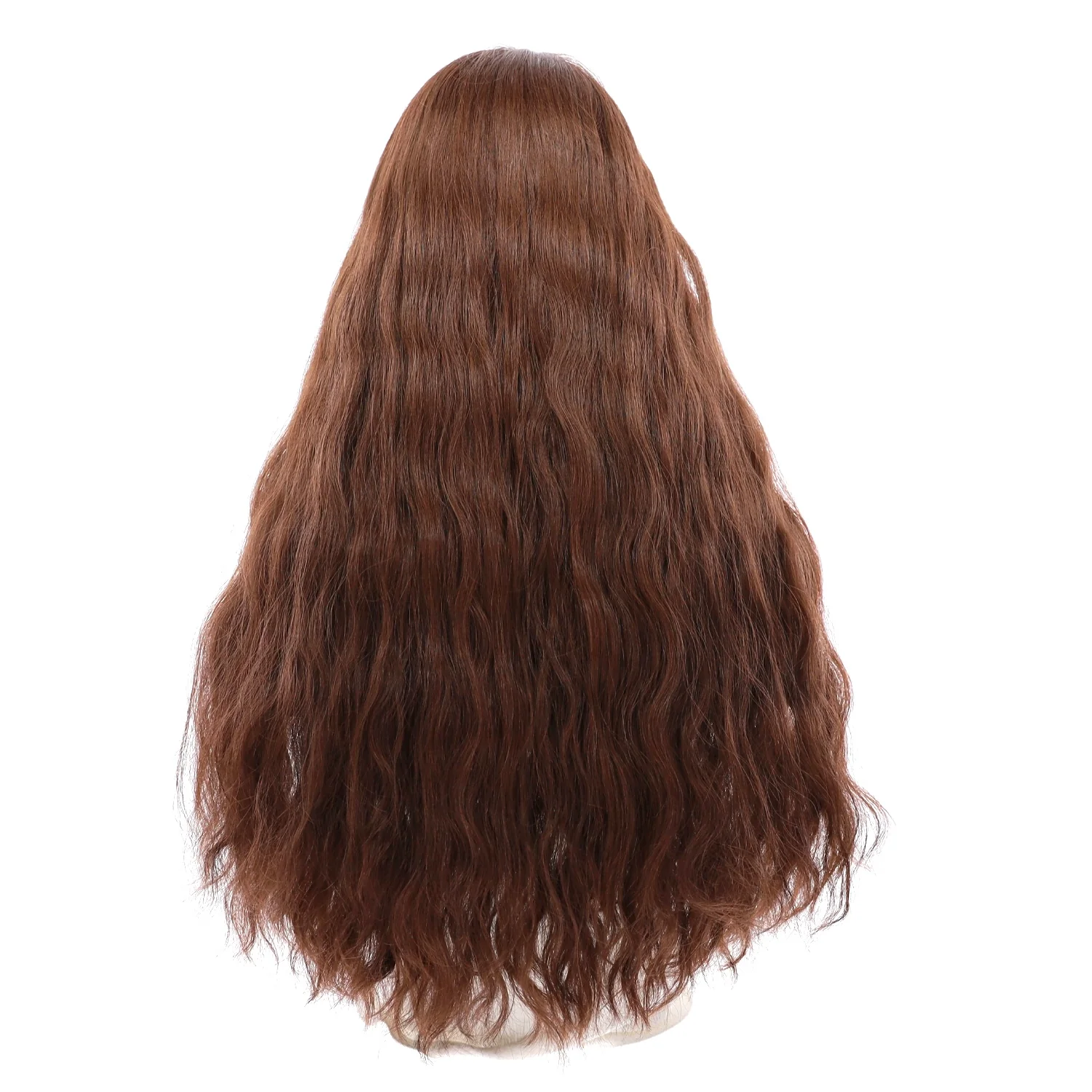 26" Divine Lace Top Wig Auburn Wavy - Image 3