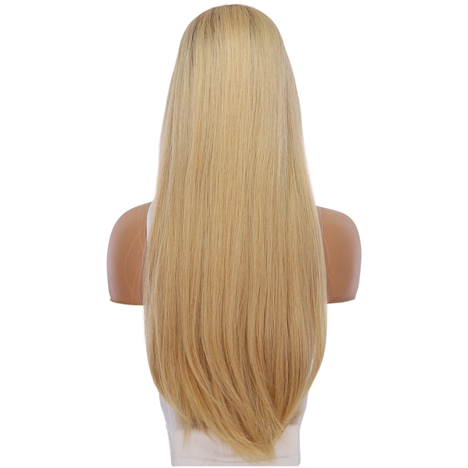 26" Divine Lace Top Wig Golden Blonde - Image 3