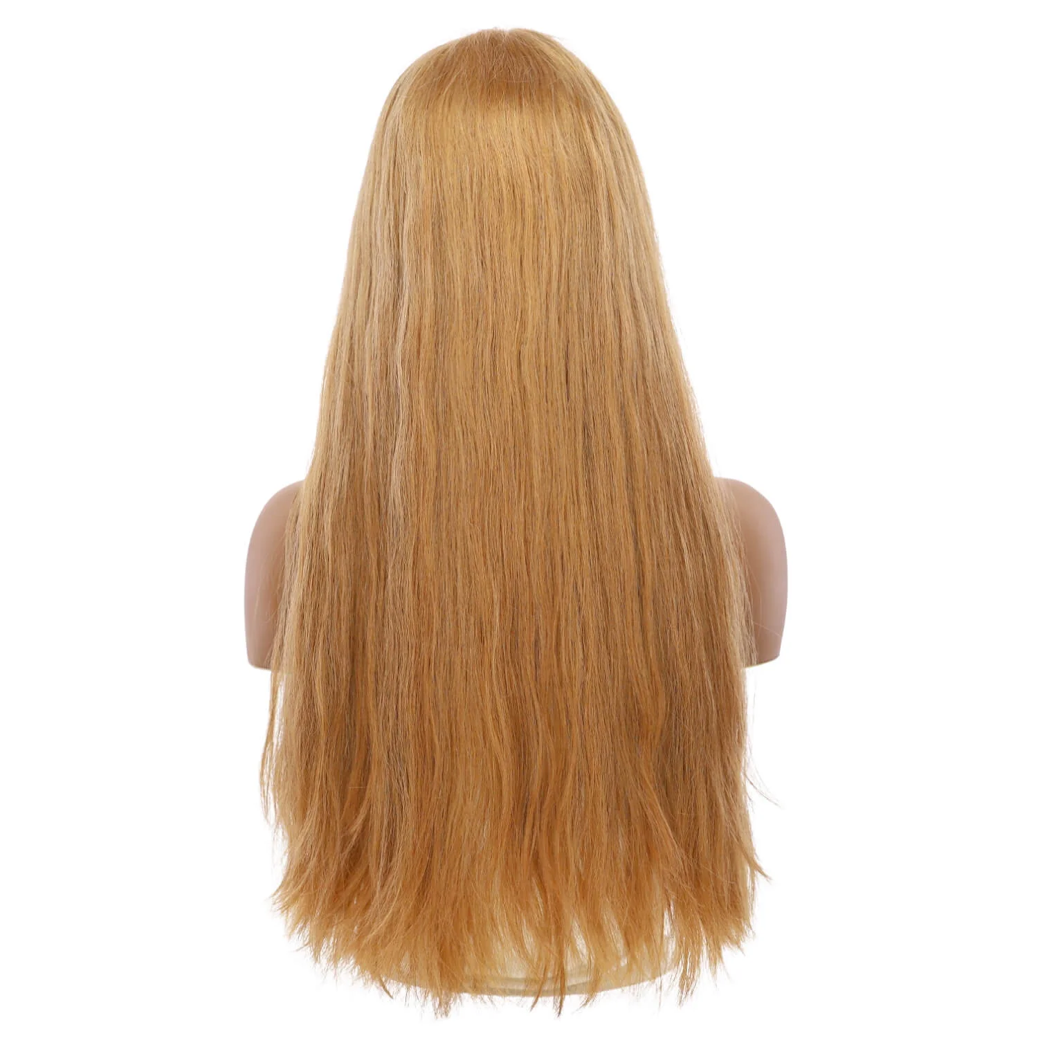26" Divine Lace Top Wig Golden Strawberry Wavy - Image 3