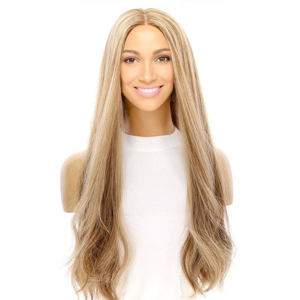 26" Divine Lace Top Wig Medium Blonde - Image 2