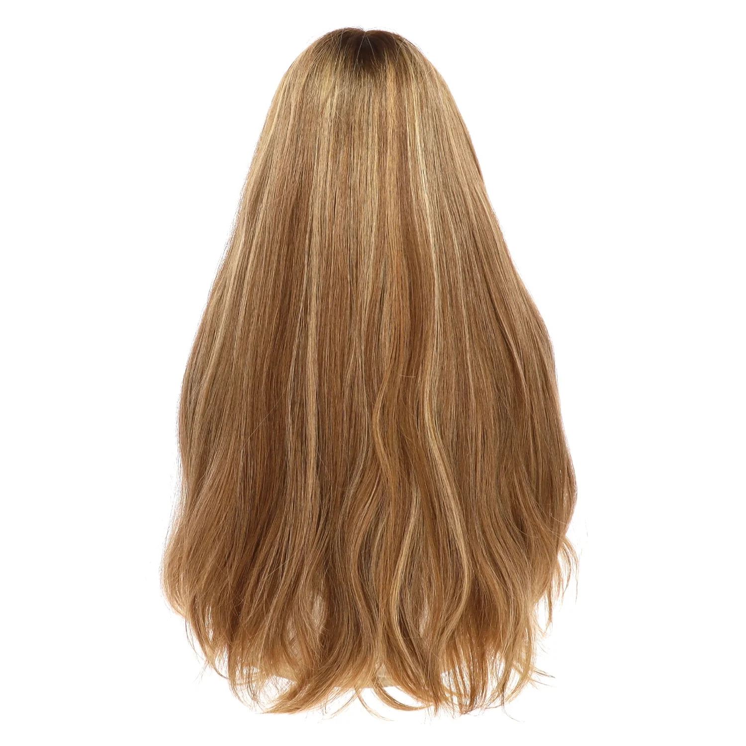 26" Divine Lace Top Wig Medium Blonde w/ Highlights - Image 3