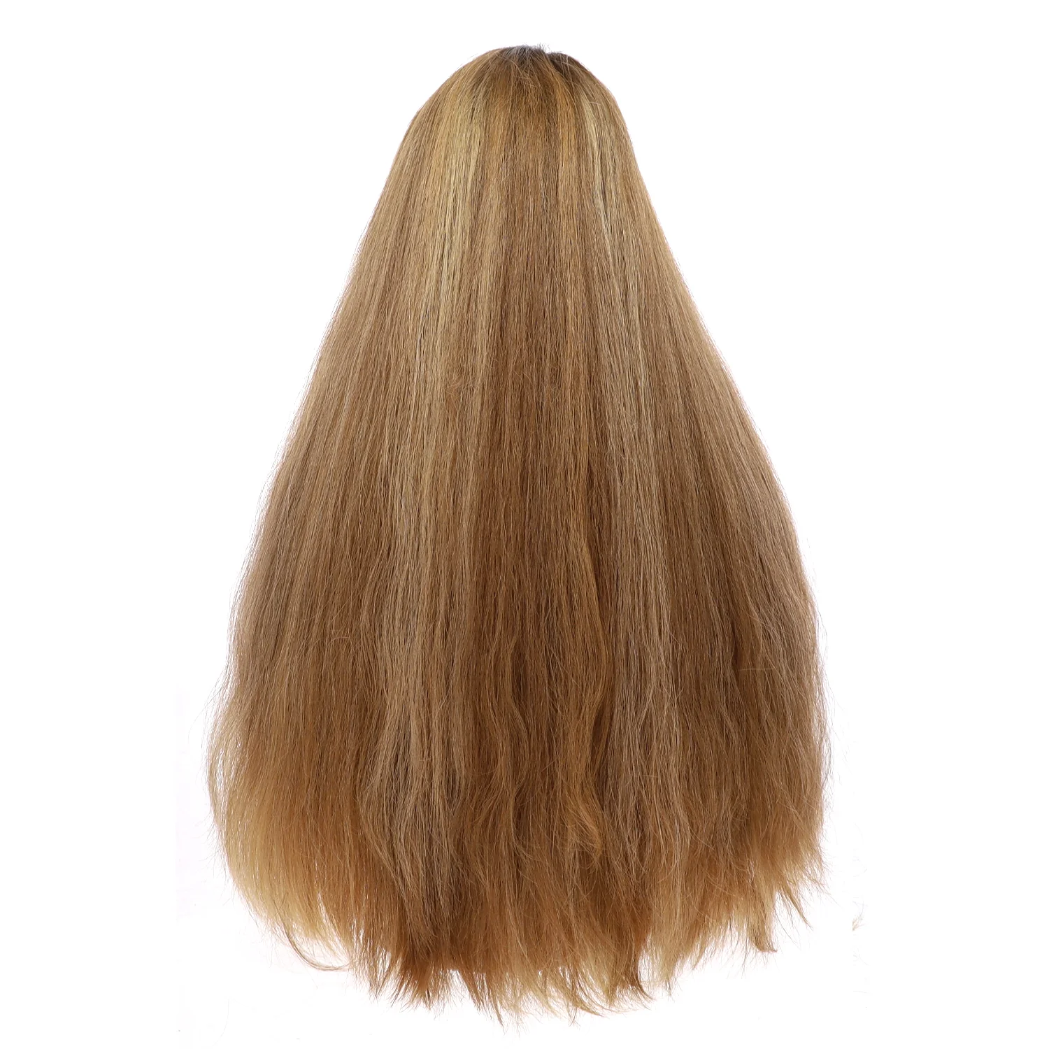 26" Divine Lace Top Wig Medium Blonde w/ Highlights Wavy - Image 3