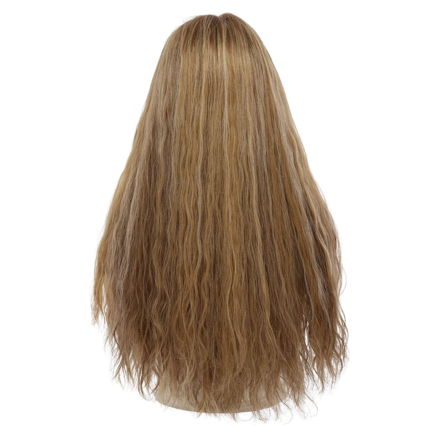 26" Divine Lace Top Wig Medium Blonde Wavy - Image 3