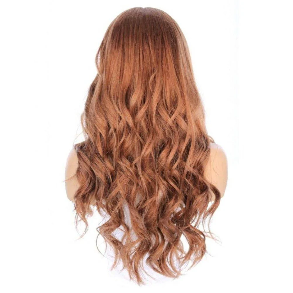26" Amber Silk Top Wig Copper - Image 4