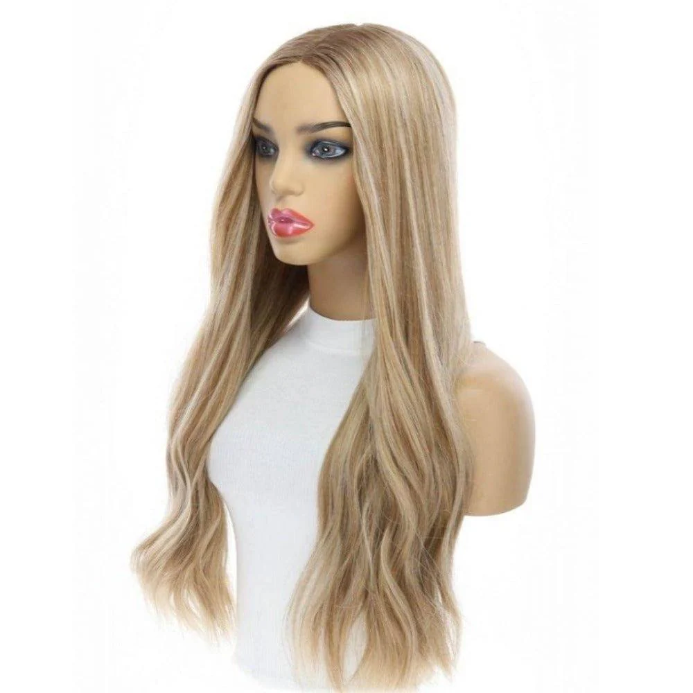 26" Divine Lace Top Wig Ash Blonde - Image 3