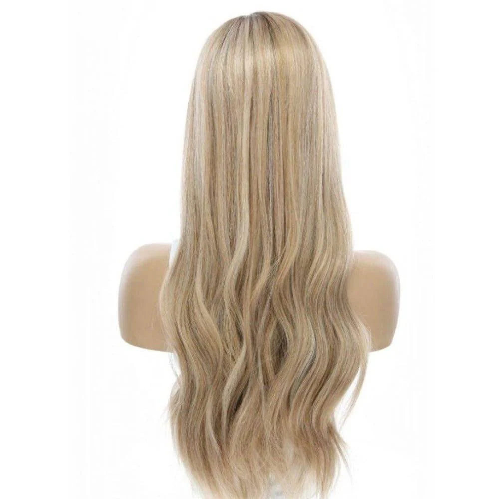 26" Divine Lace Top Wig Ash Blonde - Image 4