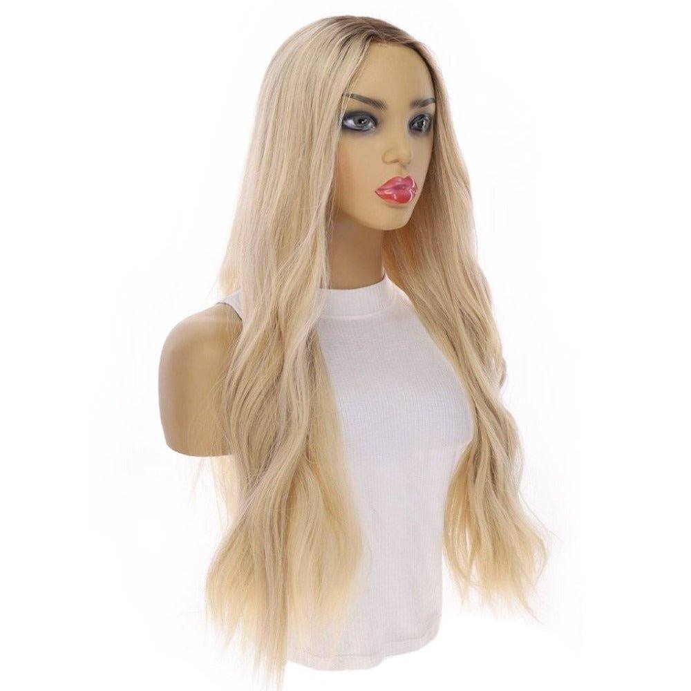 26" Divine Lace Top Wig Beige Blonde - Image 3
