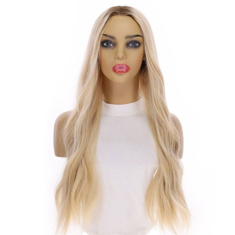 26" Divine Lace Top Wig Beige Blonde - Image 4