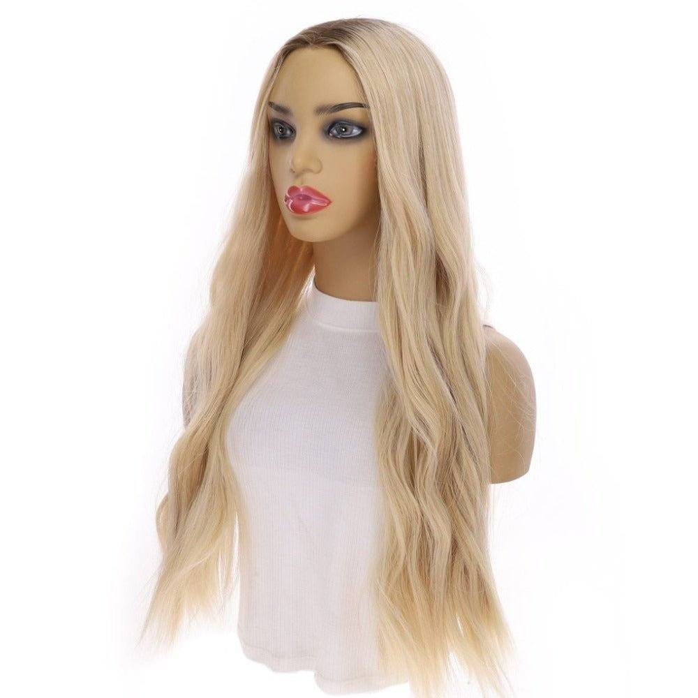 26" Divine Lace Top Wig Beige Blonde - Image 5