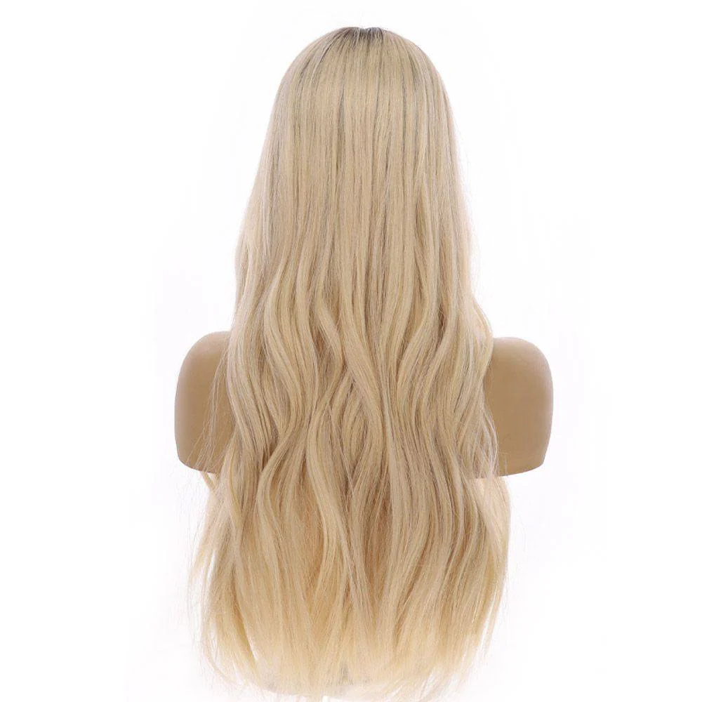 26" Divine Lace Top Wig Beige Blonde - Image 6