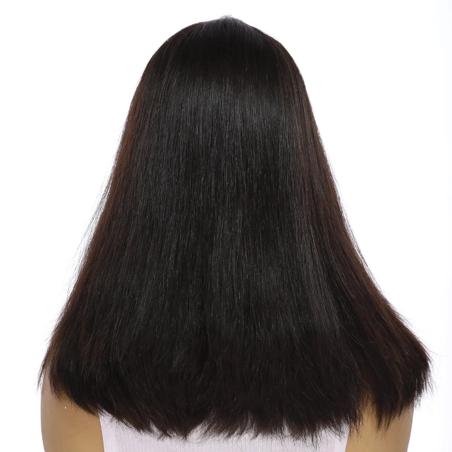 16" Divine Luxe Lace Top Wig #2 Neutral Dark Brown - Image 3