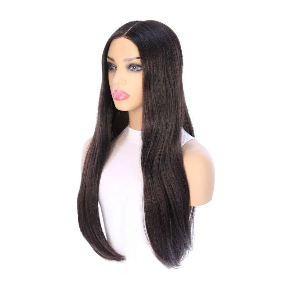 26" Divine Lace Top Wig Soft Black - Image 5