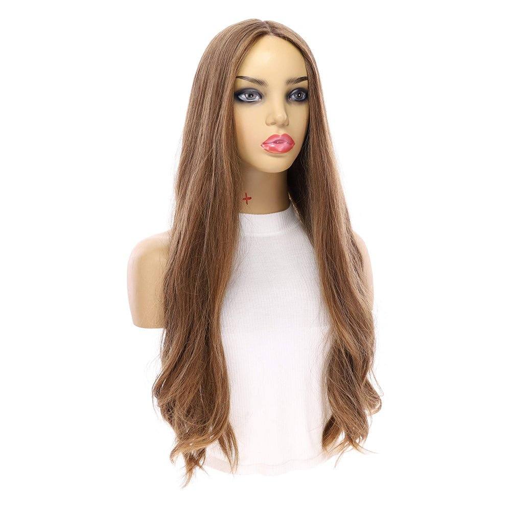 26" Luxe Silk Top Wig #10 Neutral Light Brown - Image 4