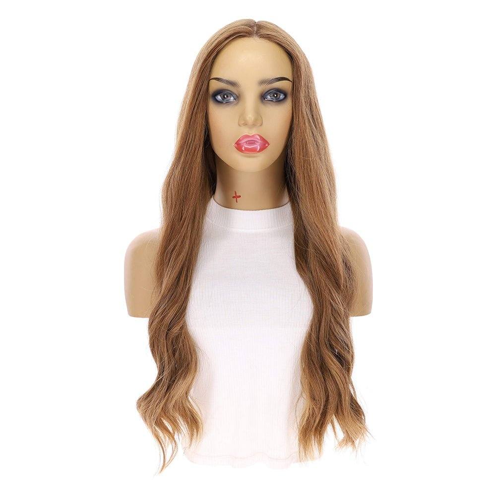 26" Luxe Silk Top Wig #14 Warm Dark Blonde - Image 4