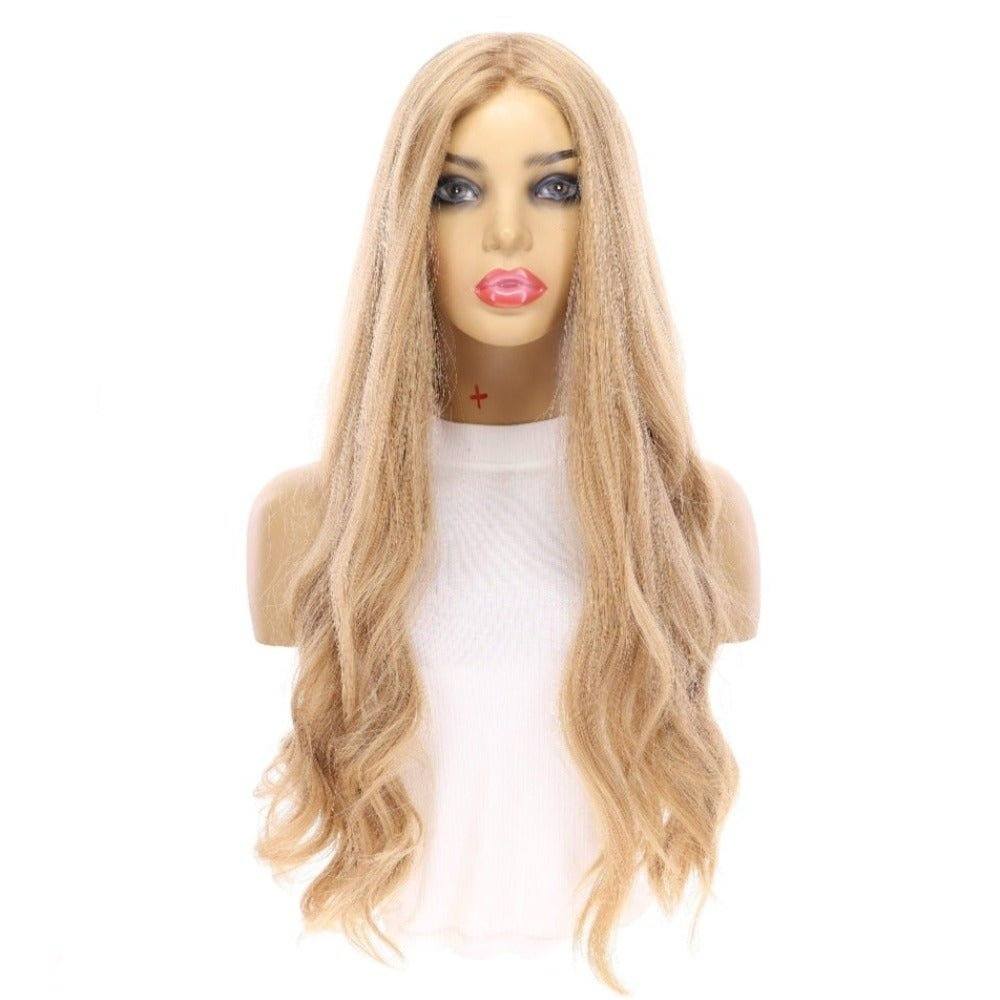 26" Luxe Silk Top Wig #16 Warm Dark Blonde - Image 3