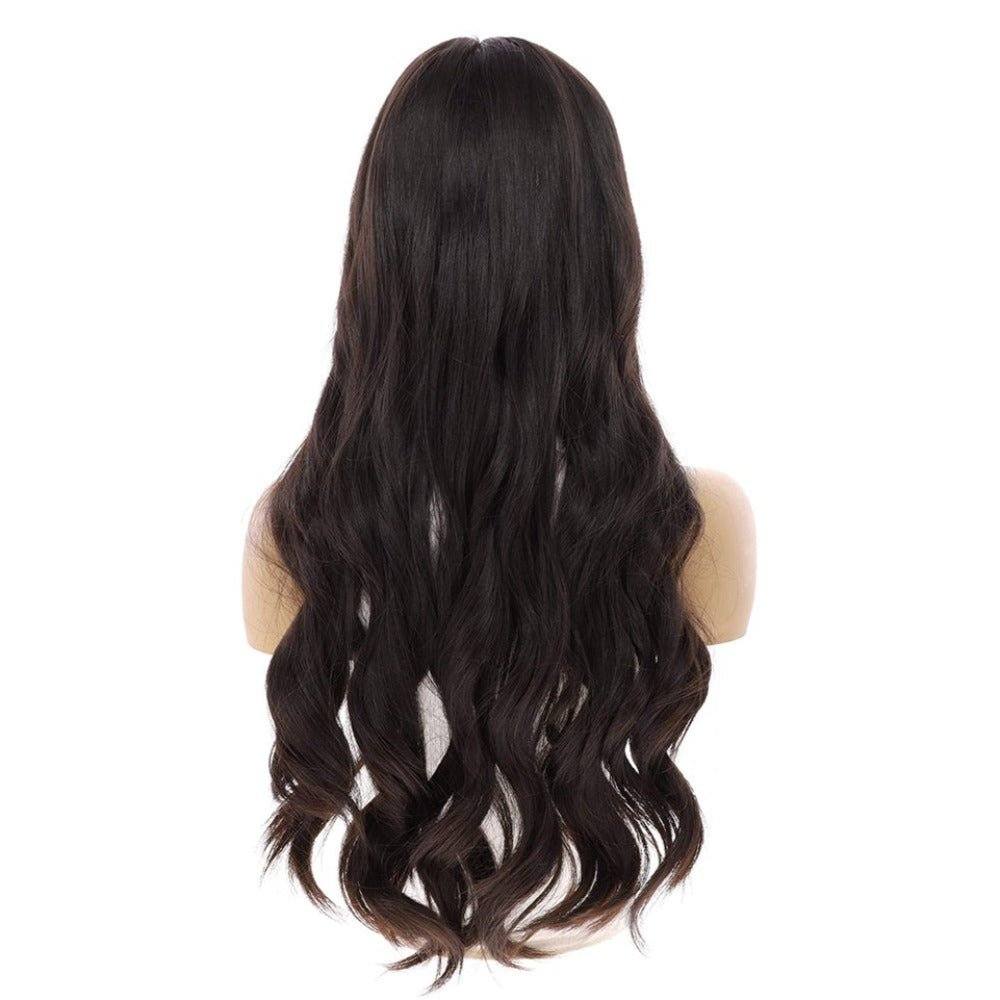 26" Luxe Silk Top Wig #1B Black - Image 3