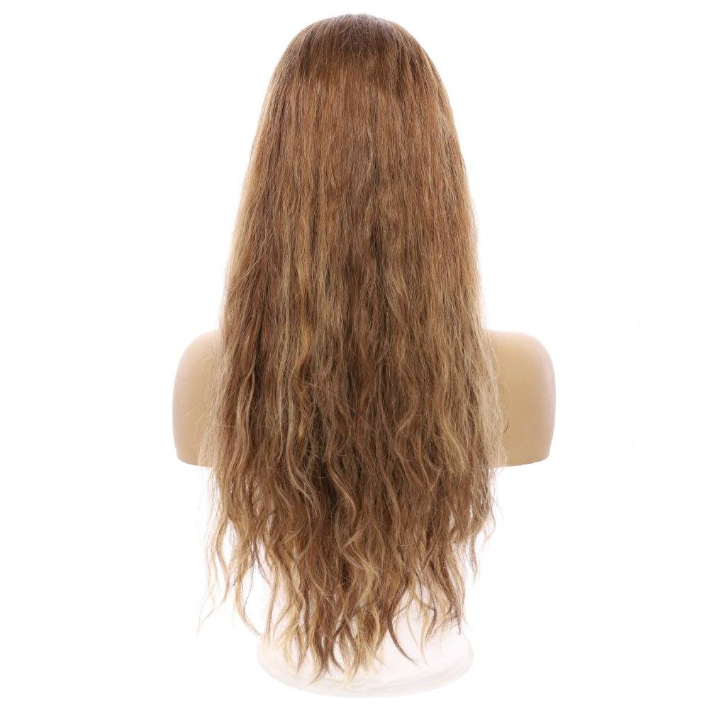 26" Ponytail Silk Top Wig Light Brown Babylight Wavy - Image 3