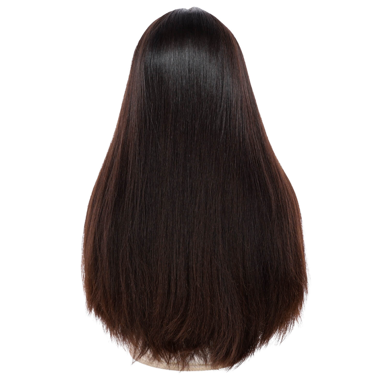 26" Secret Lace Top Wig #1B Black - Image 3