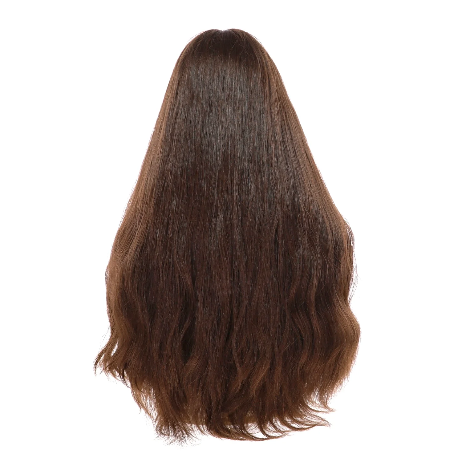26" Secret Lace Top Wig #5 Warm Dark Brown - Image 3