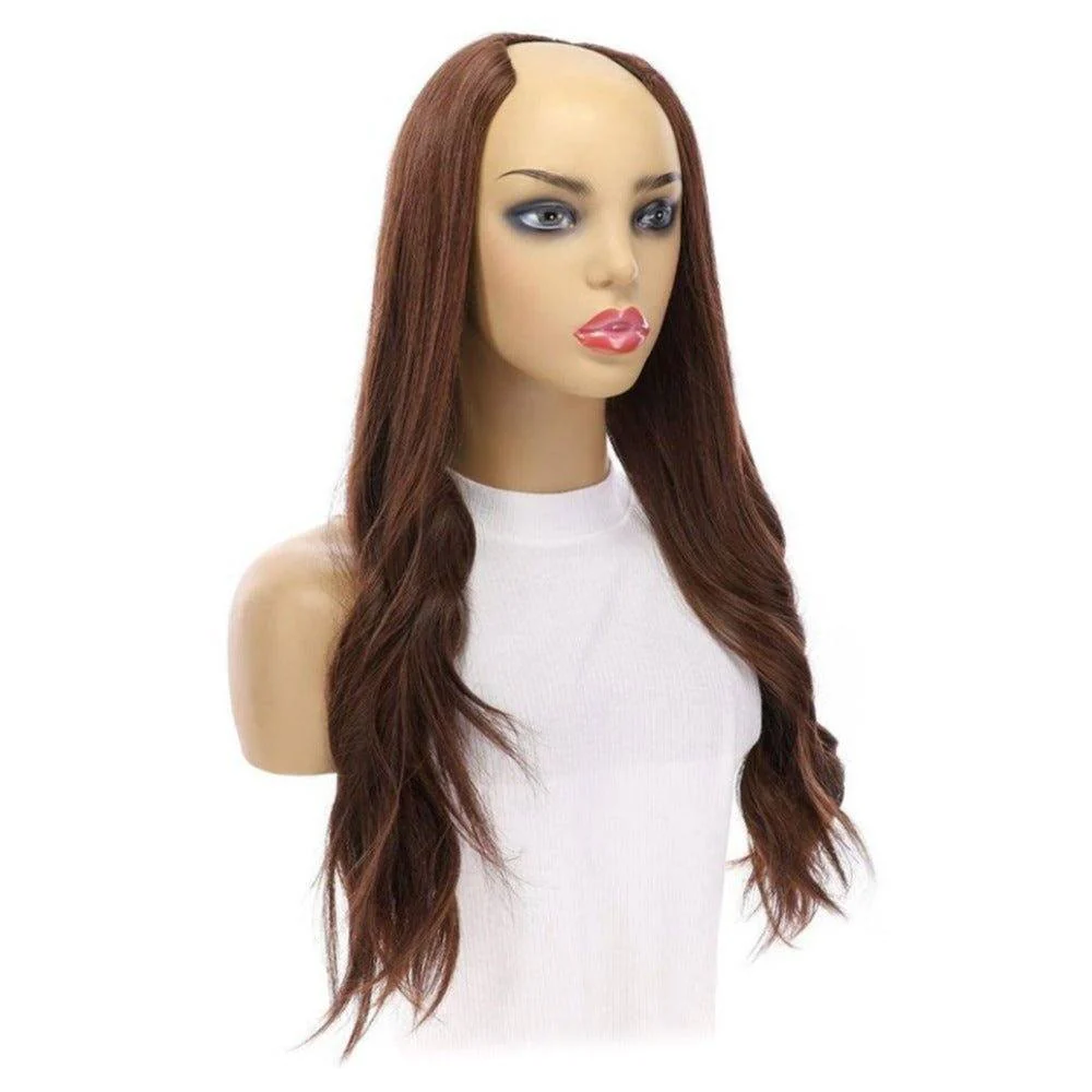 26" U-Shape Wig Auburn - Image 3