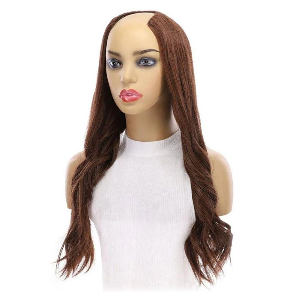 26" U-Shape Wig Auburn - Image 5