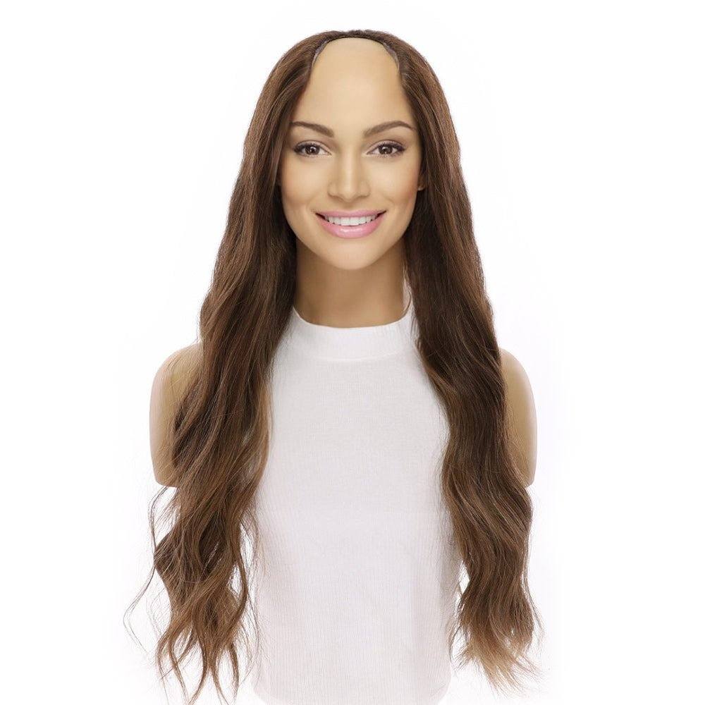 26" U-Shape Wig Medium Brown Babylight - Image 3