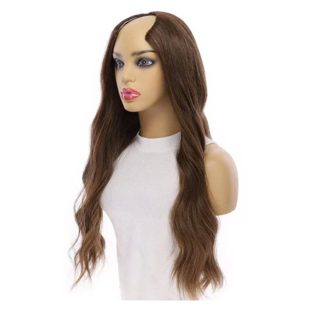 26" U-Shape Wig Medium Brown Babylight - Image 4