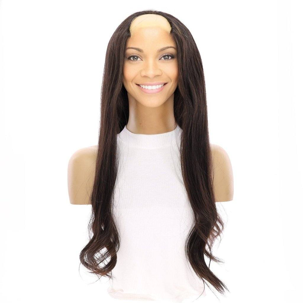26" U-Shape Wig Soft Black - Image 3
