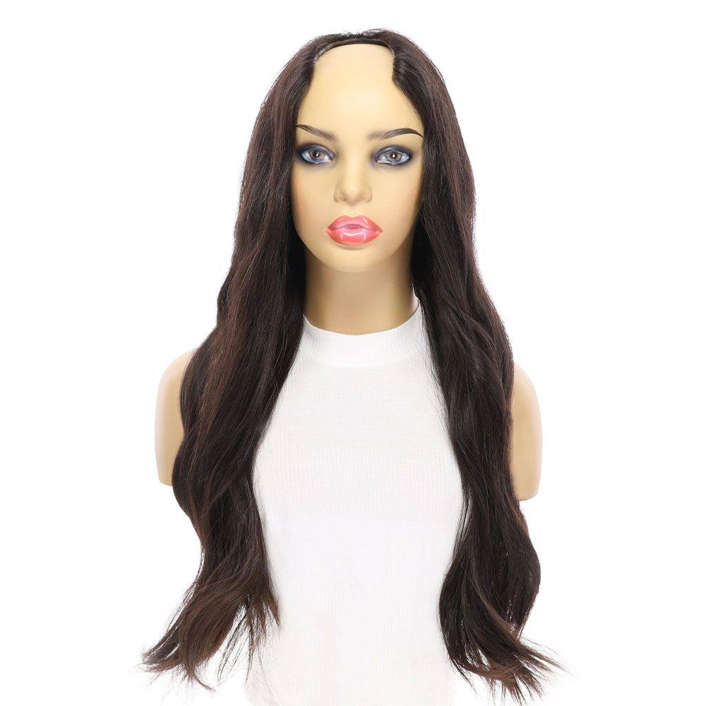 26" U-Shape Wig Soft Black - Image 5