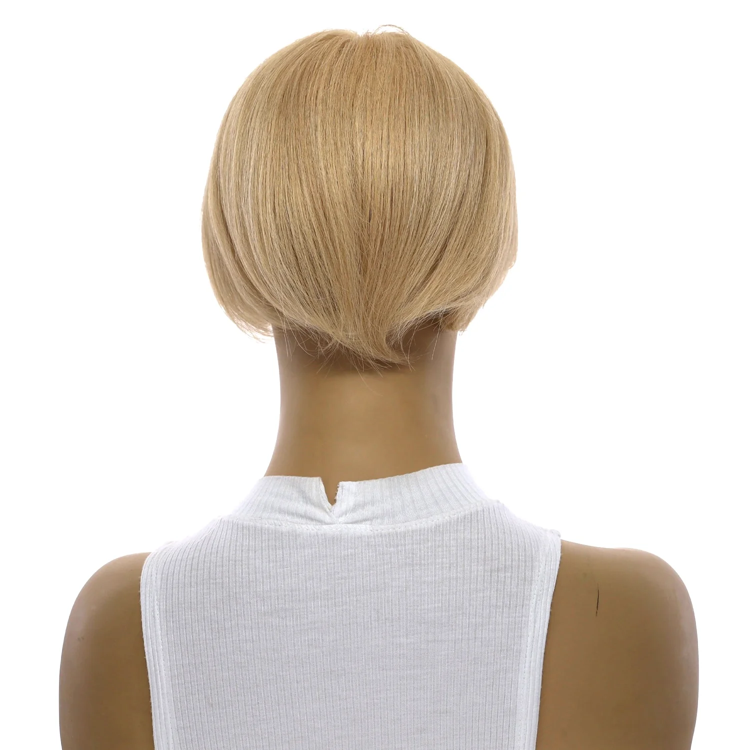 8" Sapphire Mono Top Topper Golden Blonde (No Root) - Image 3