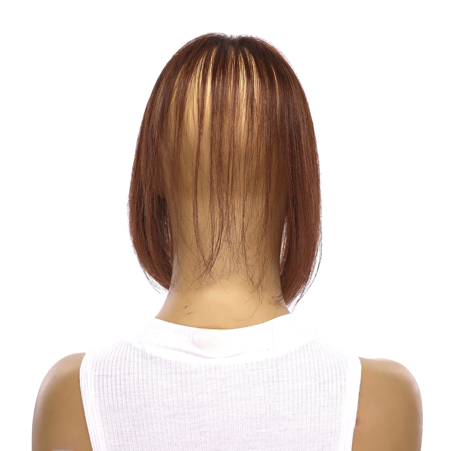 9" Fringe Topper Auburn - Image 4