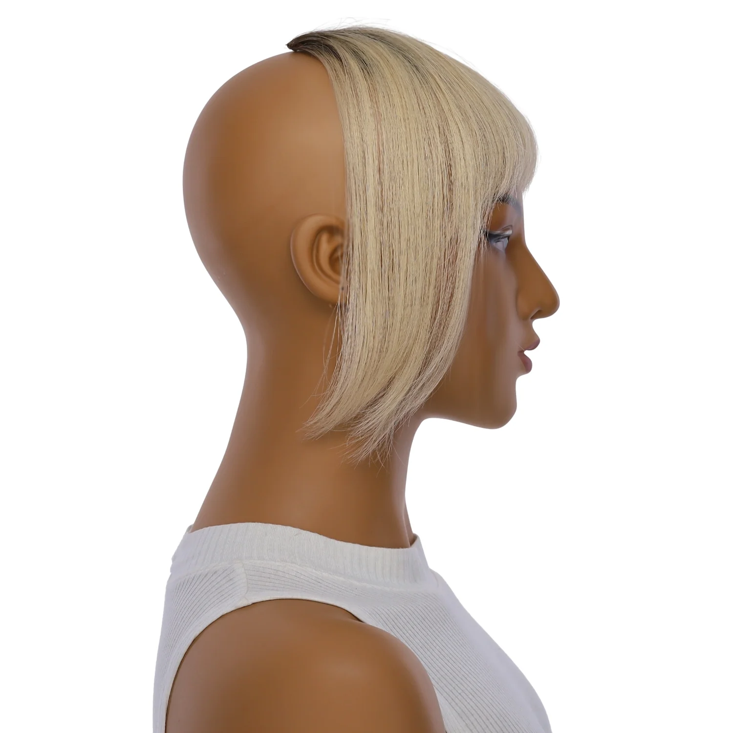 U-Clip on Bang Beige Blonde - Image 3