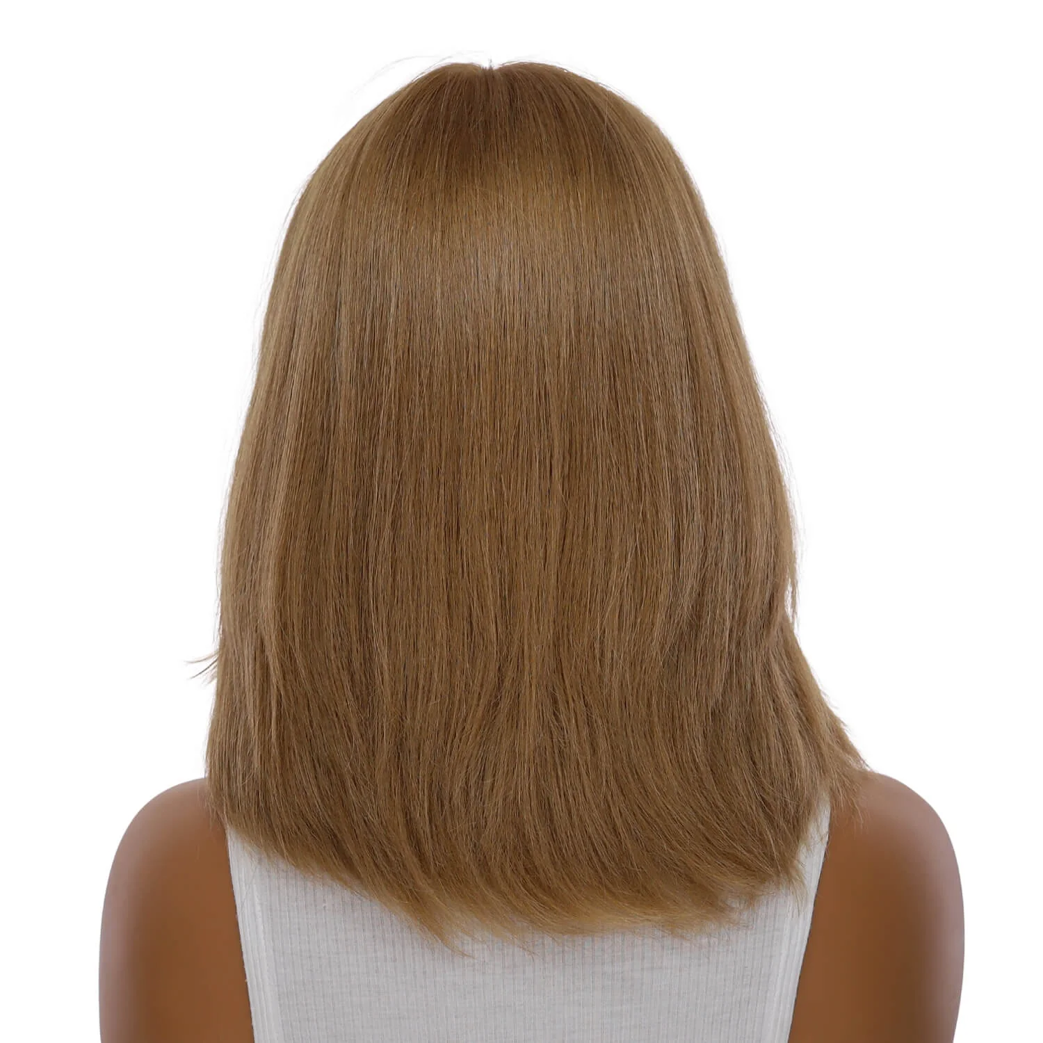 13" Luxe Bob Silk Top #14 Warm Dark Blonde - Image 3