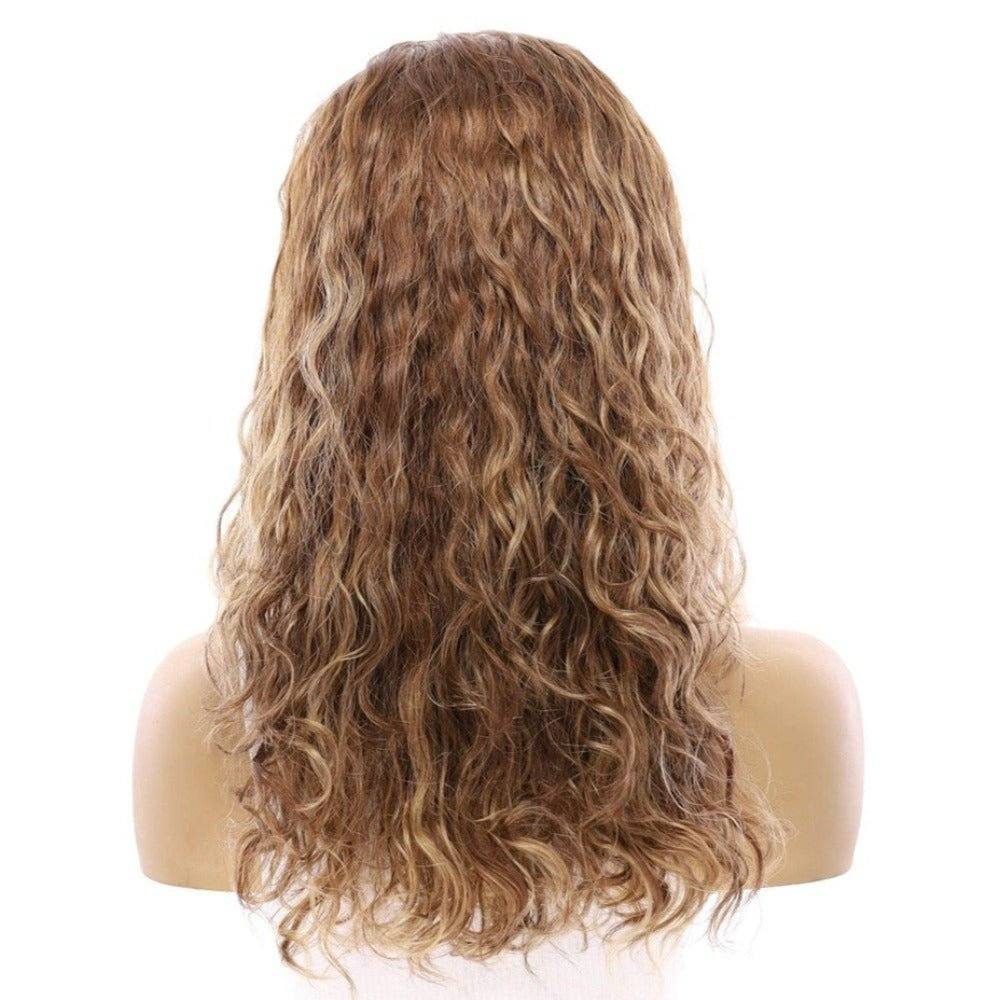 20" 3/4 Bandfall Wig Light Brown Babylight Wavy - Image 3