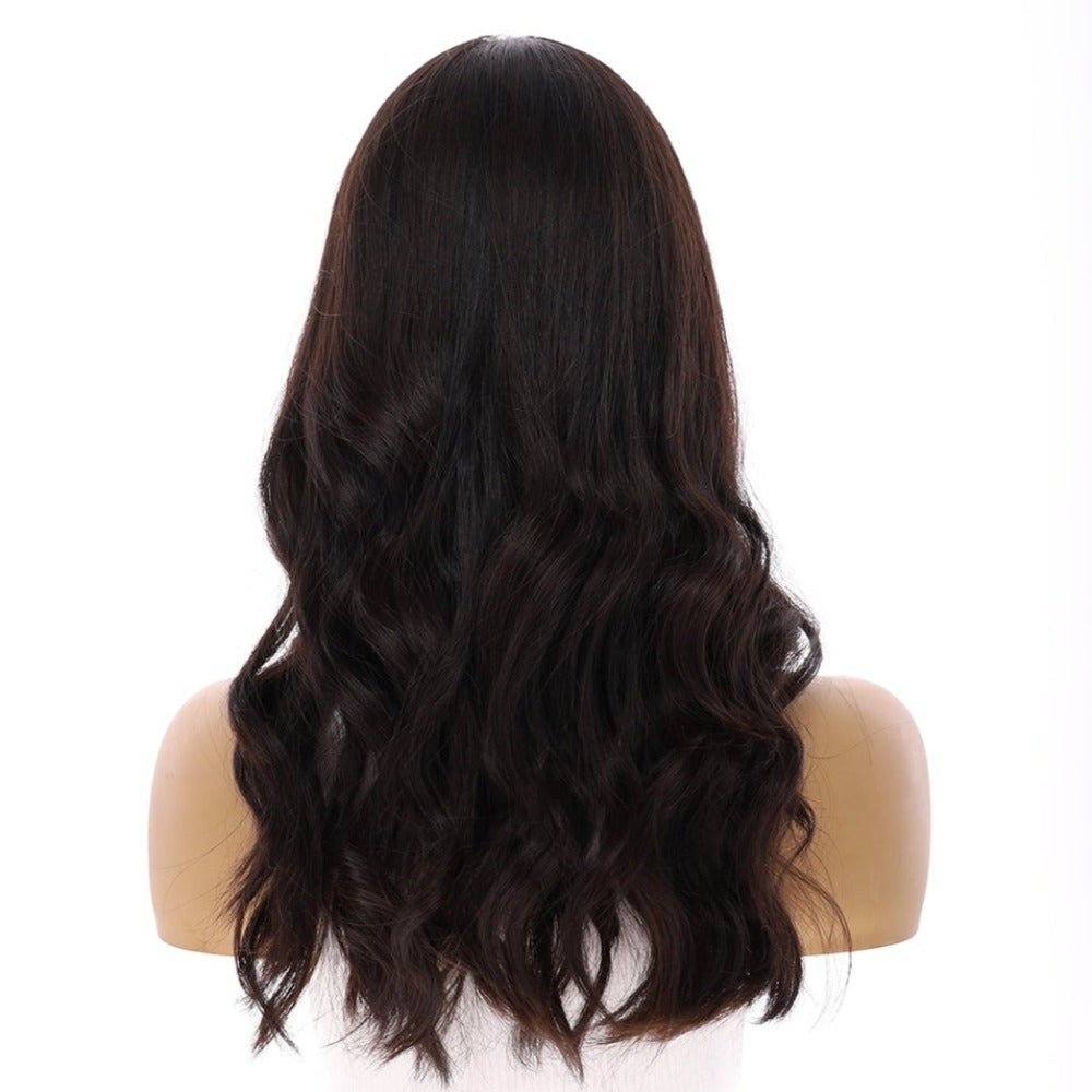 20" Luxe Silk Top Wig #1B Black - Image 3