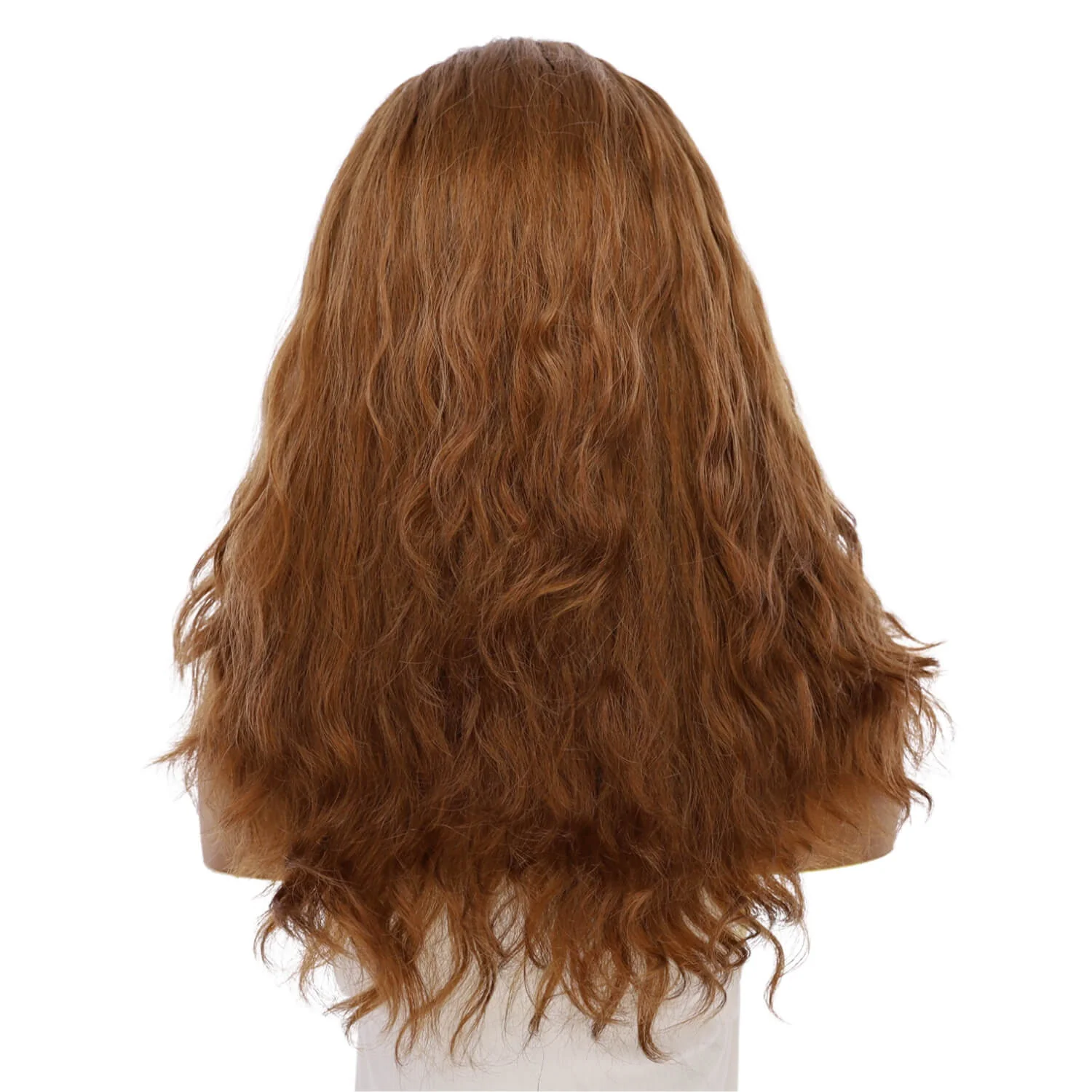 22" Reese Silk Top Wig Copper Wavy - Image 3
