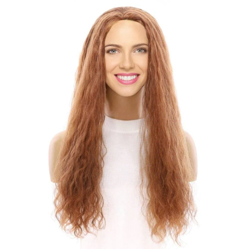 24" 3/4 Bandfall Wig Copper Wavy - Image 2