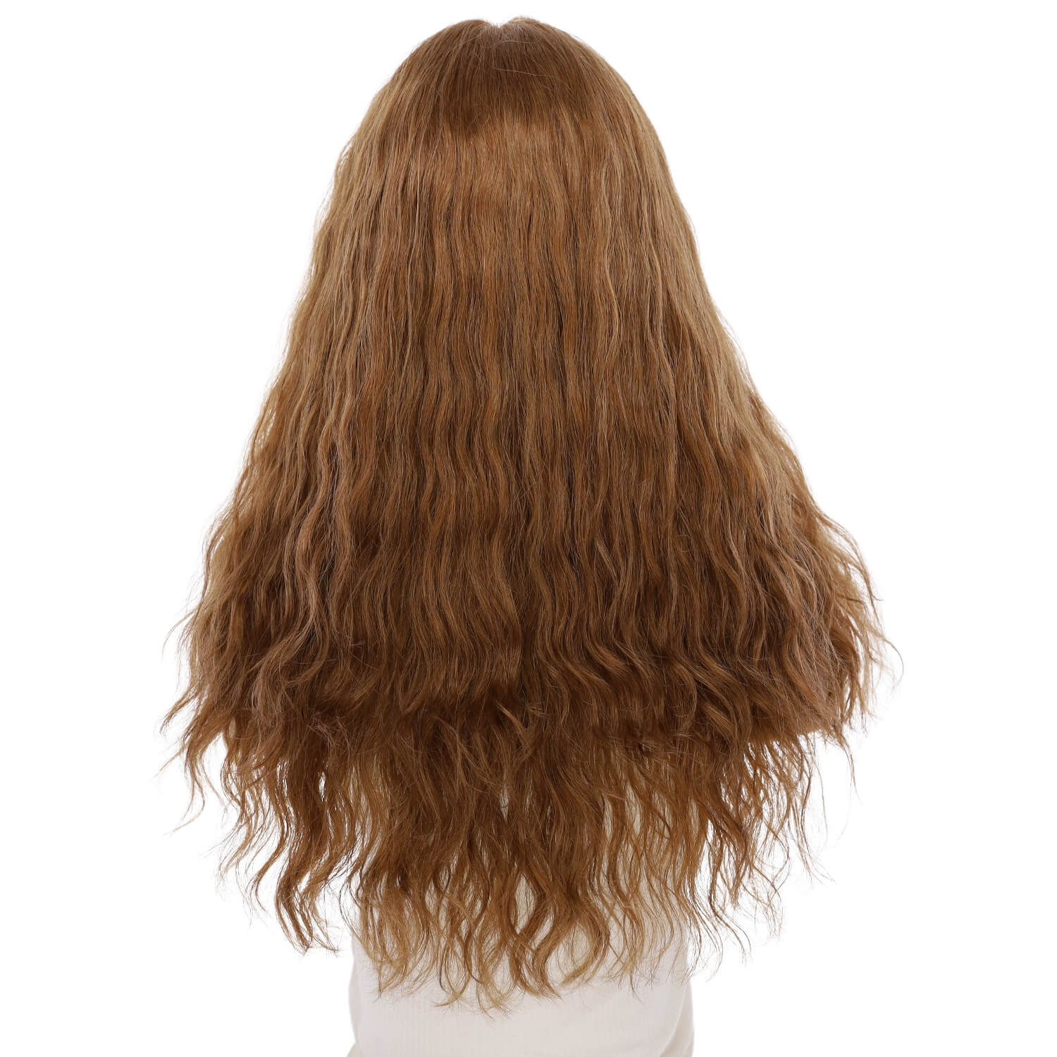 24" Gisele Silk Top Wig Strawberry Blonde Wavy - Image 3