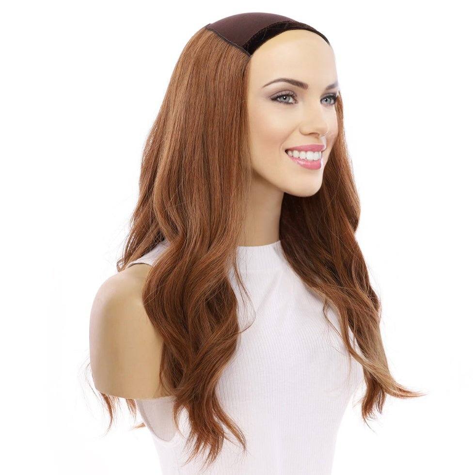 20" HatFall Wig Copper - Image 3