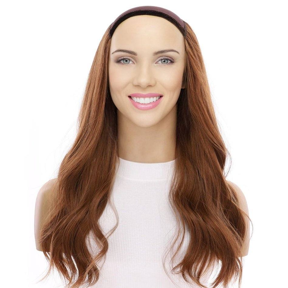 20" HatFall Wig Copper - Image 4