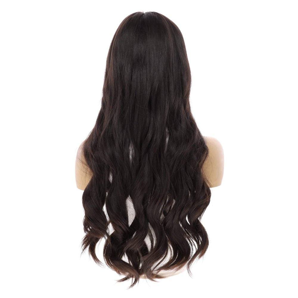 26" Divine Luxe Lace Top Wig #1B Black - Image 3