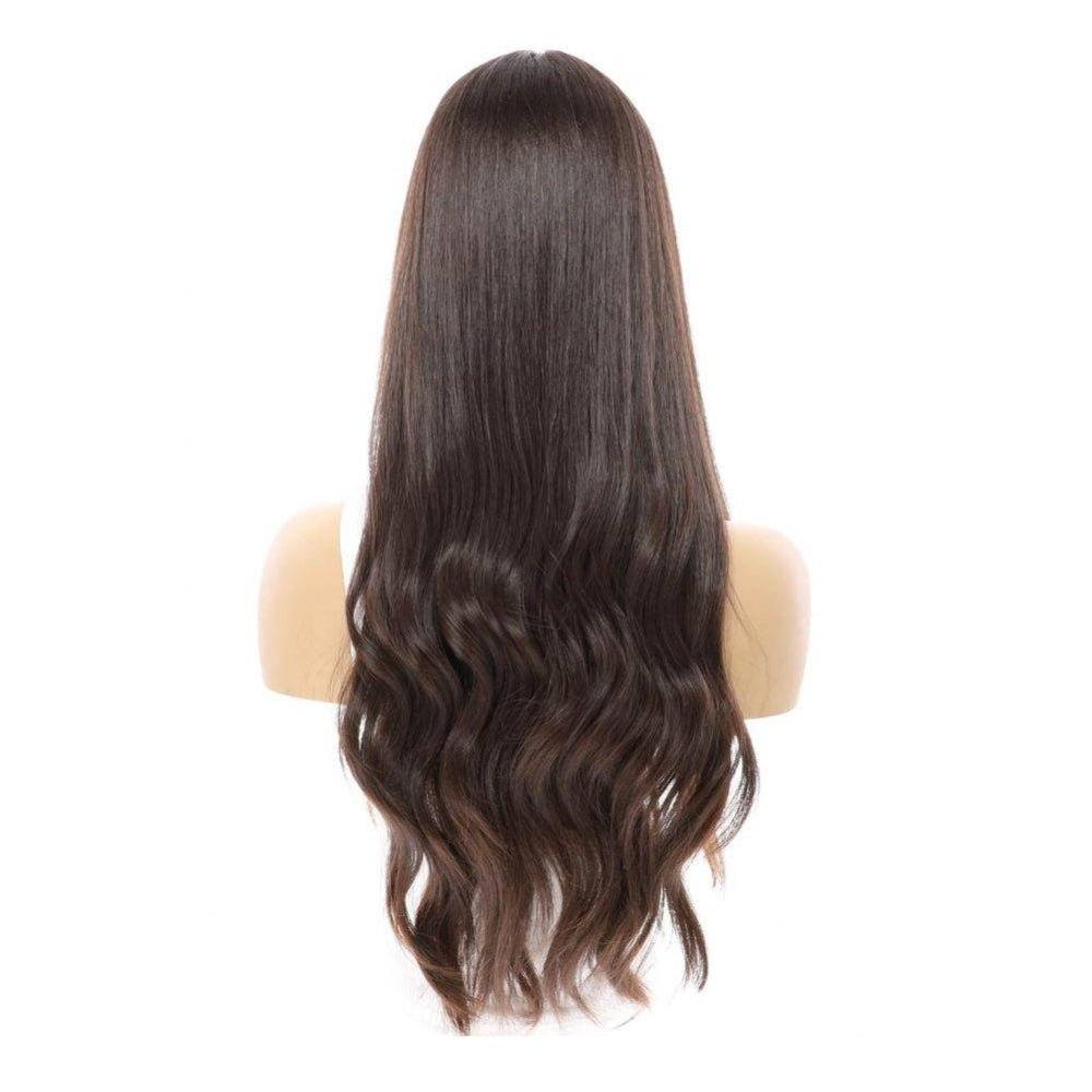 26" Divine Luxe Lace Top Wig #4 Dark Brown - Image 4