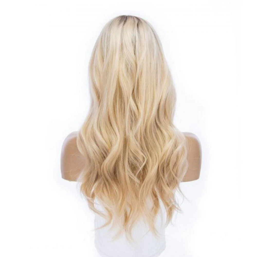 24" Divine Lace Top Topper Beige Blonde - Image 3