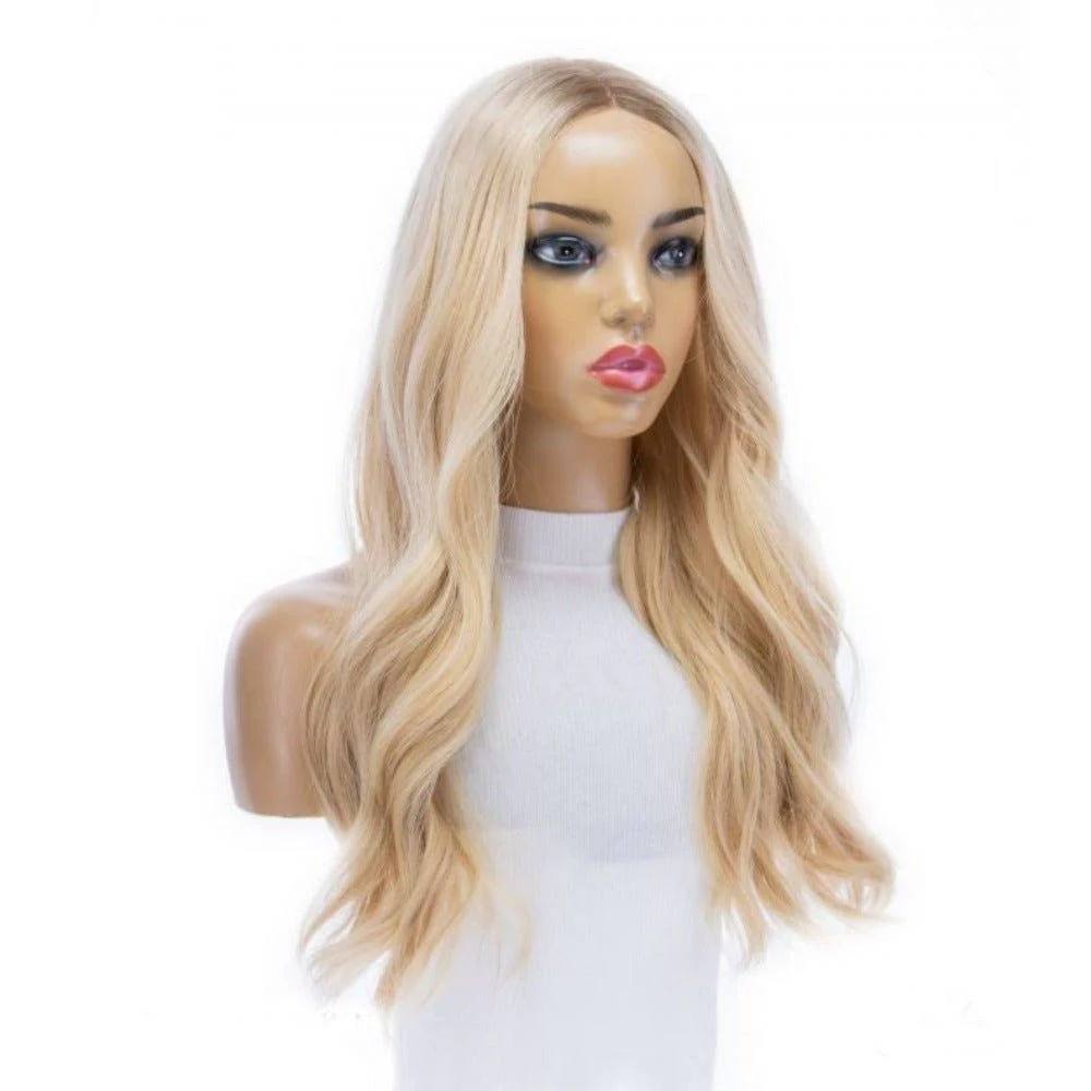 24" Divine Lace Top Topper Beige Blonde - Image 4