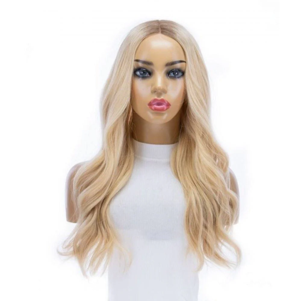 24" Divine Lace Top Topper Beige Blonde - Image 5