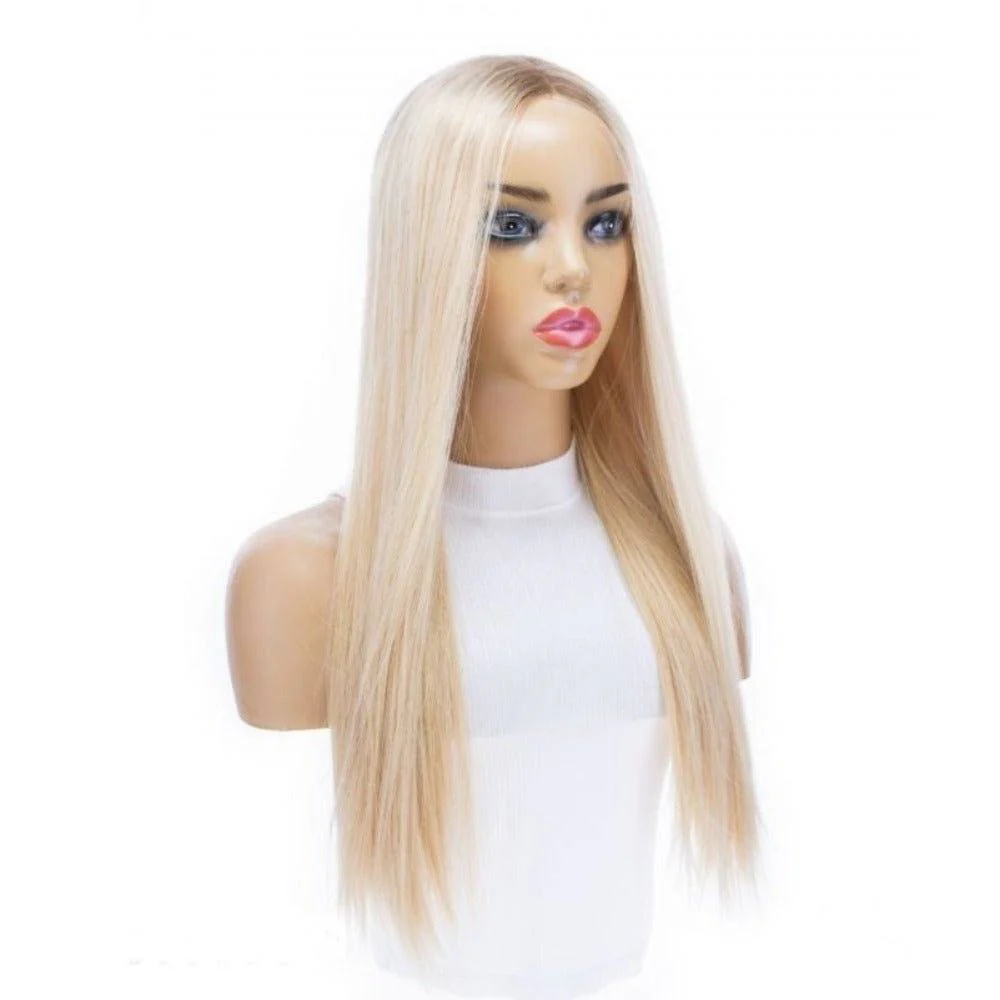 24" Divine Lace Top Topper Beige Blonde - Image 6