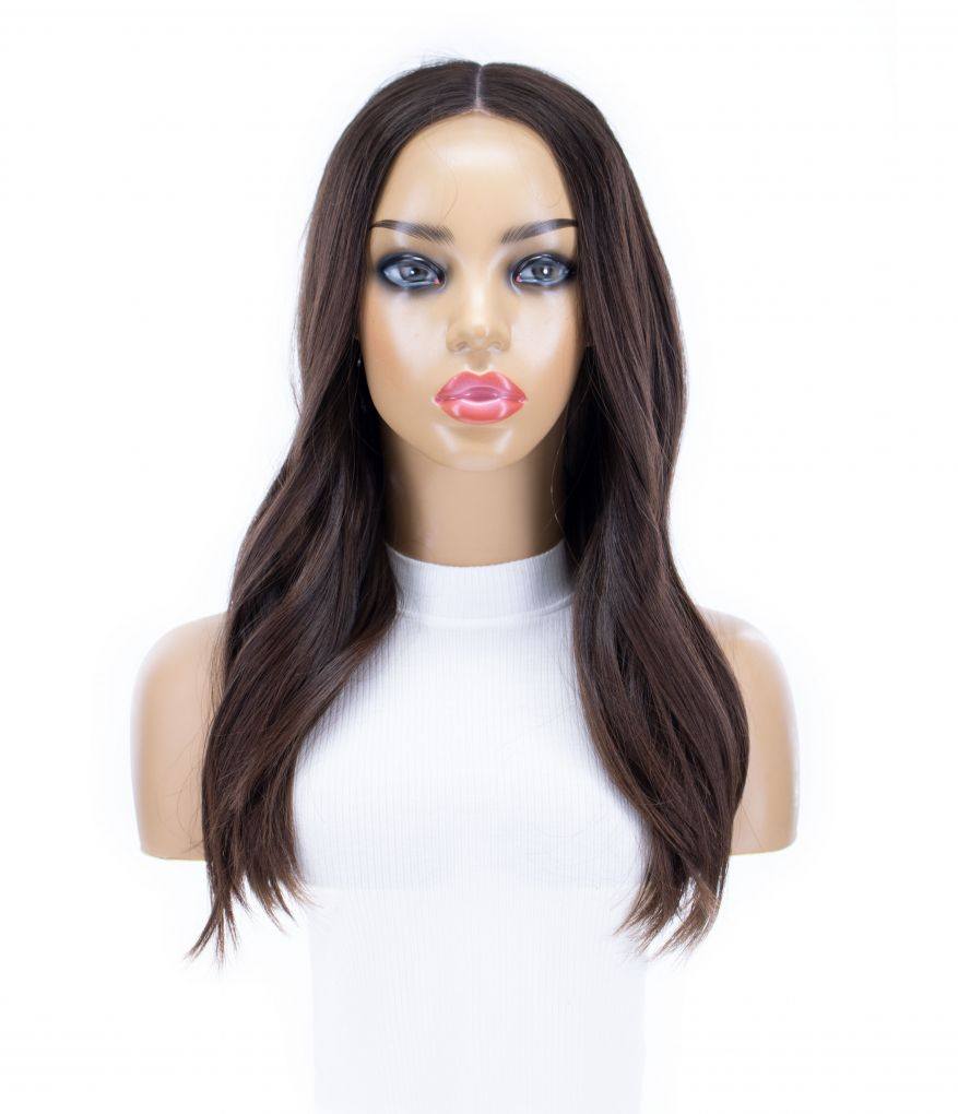 20" Divine Luxe Lace Top Topper #4 Dark Brown - Image 3
