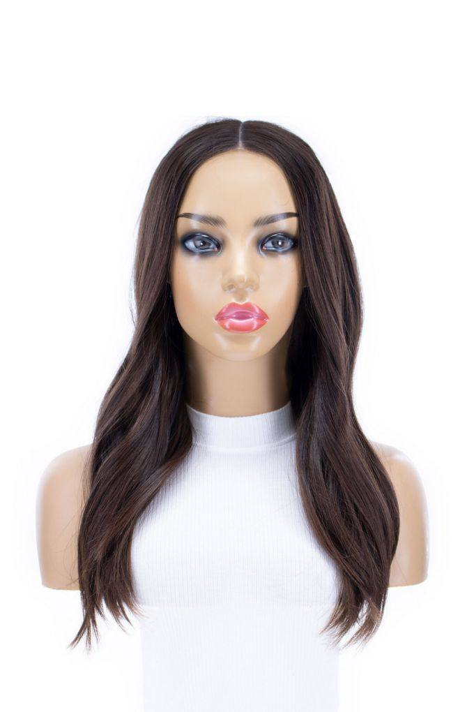 20" Divine Luxe Lace Top Topper #4 Dark Brown - Image 4