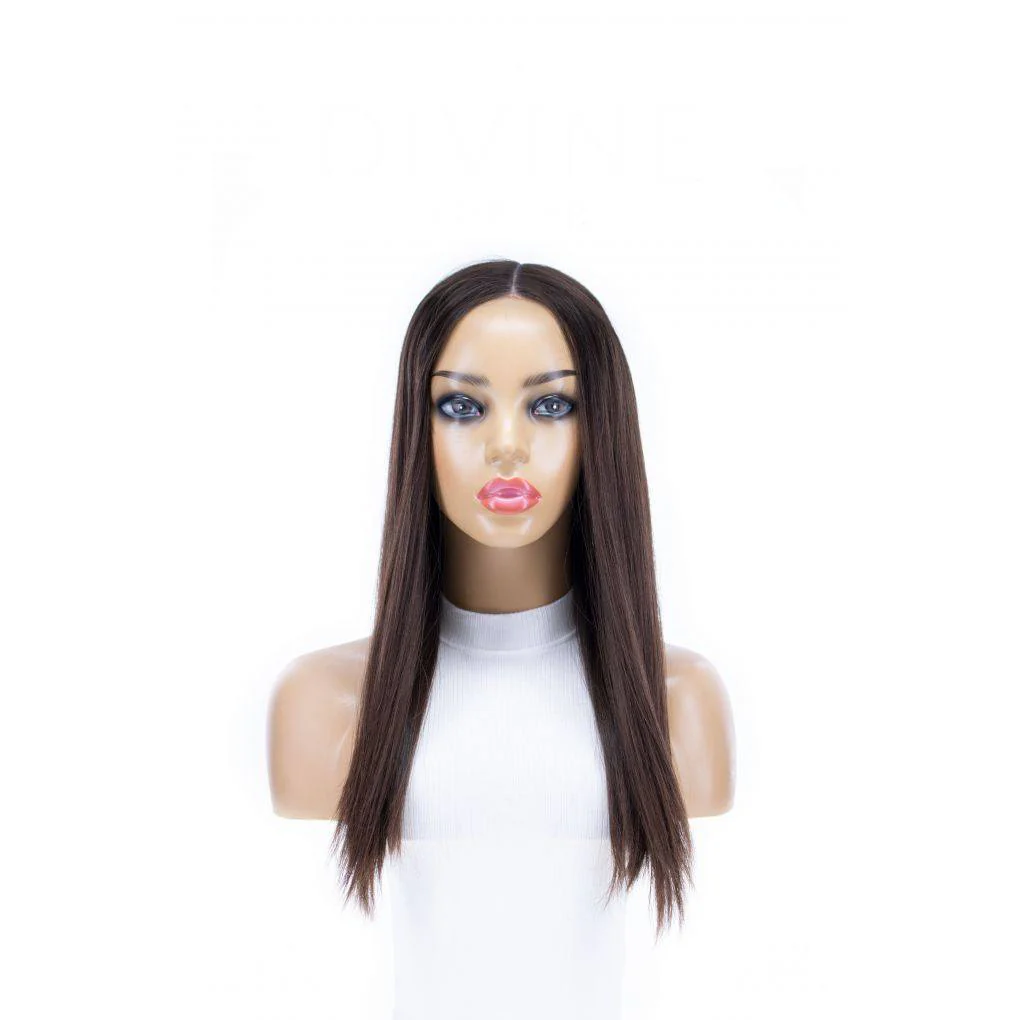 20" Divine Luxe Lace Top Topper #4 Dark Brown - Image 6