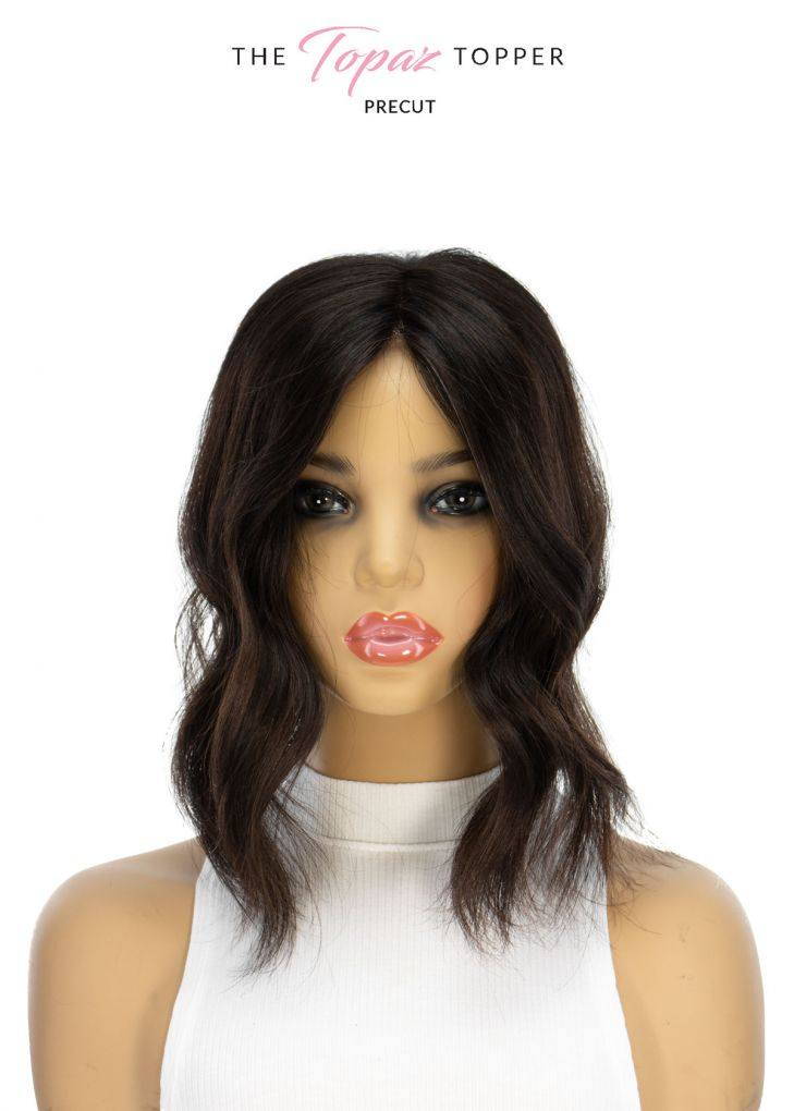 14" Topaz Lace Top Topper Soft Black - Image 3